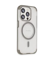Northcity iPhone 15 Pro ile Uyumlu Hilton MagSafe Kılıf - Titan Gri Darbe ve Çizilme Koruması