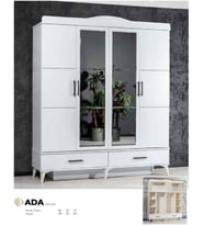 ADA 4 KAPILI DOLAP (Beyaz)