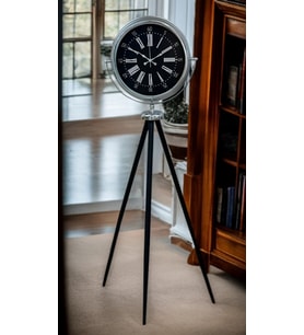 Majestic Krom Tripod Ayaklı Saat (Standart)