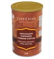 Çikolatalı Türk Kahvesi 250gr Teneke Caffe Rino