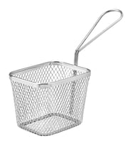 Ikea GRILLTIDER paslanmaz çelik servis sepeti (Gümüş Gri)