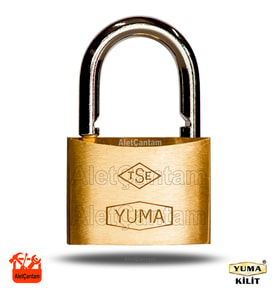 Yuma Pirinç Sarı Asma Kilit Master Sistem ortak Anahtarlı 50Mm