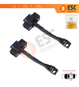 VW Touareg MK2 7P 7P5 7P6 2010-2018 7P0839249 İçin 2 EA Arka Sağ ve Sol Kapı Gergi Yayı