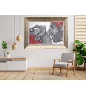 Gümüş Çerçeveli Tablo nb384