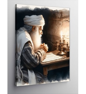 Kanvas Tablo Dua Eden Yaşlı Adam