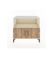Hyperion Şifonyer 2 Raflı 2 Kapaklı 88x44x80 Aytaşı-Çam