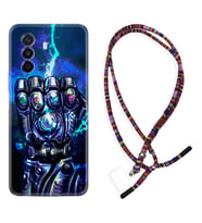 Huawei Nova Y70 Y90 Nova 9 SE  Kılıf Boyun Asklı Rasta Silikon Thunder Play 1760