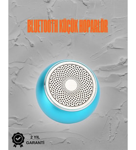 Taşınabilir Küçük Hoparlör - Otomatik Bağlantı Ve Eller Serbest Mikrofon