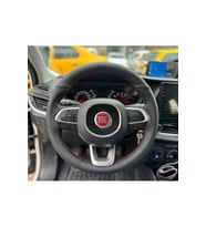 Fiat Egea Araca Özel Direksiyon Kılıfı 2015-2019 (Nokta Düz)