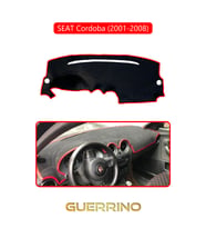 SEAT Cordoba (2001-2008)TORPİDO KORUMA HALISI KIRMIZI KENAR