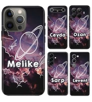 Xiaomi Redmi Note A3 A4 A5 8 9 9S 10 10S 11 11SE 4G 5G Kılıf YeniSeri Kişiye Özel İsim Yazılı Silikon Kapak