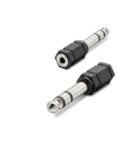 6.5 Mm To 3.5 Mm F Çevirici Enstruman Gitar Siyah HDX1265