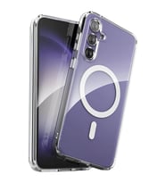 Samsung Galaxy S23 FE Magsafe Şeffaf Silikon Kılıf