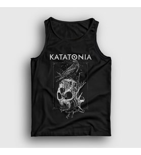 Presmono Unisex Siyah Crow Katatonia Atlet 89578tt