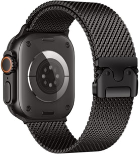 Apple Watch Ultra 1/2/3 49mm ile Uyumlu Kordon Titanyum Kelebek Klipsli Milano Loop 121