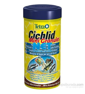 Tetra Cichlid Mini Granules 250 ML Skt:04/2028 Orjinal Kutusunda