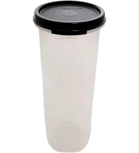 Tupperware Circular 890 Ml Siyah Yumurta Kabı Yuvarlak Kutu Kuru Saklama Stoku Dekorasyon Geri Sihir