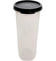Tupperware Circular 890 Ml Siyah Yumurta Kabı Yuvarlak Kutu Kuru Saklama Stoku Dekorasyon Geri Sihir