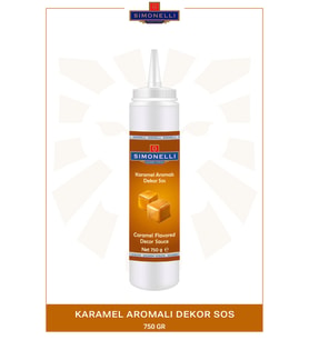 Karamel Aromalı Dekor Sos 750 Gr