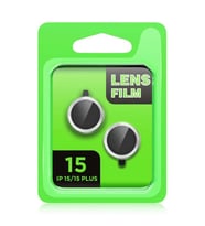İphone 15 Raze Metal Kamera Lens - Pembe