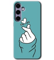 Galaxy S24 Kılıf HD Desen Baskılı Kılıf - Mutluluk