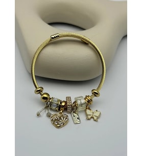 Çelik Gold Pandora Bileklik - 25-blk261