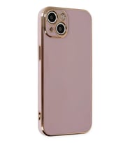iPhone 14 Kılıf Volet Silikon - Mor