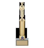 ODAK KUPA - Figürlü Kupalar - Mezuniyet Erkek Figürlü Kupalar FG-008 A - 34 cm