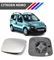 Citroen Nemo Sol Dış Ayna Camı Sürücü Tarafı Isıtmalı