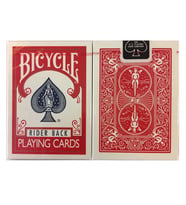 Bicycle Standart Index Kırmızı Rider Back Oyun Kağıdı Kartı iskambil Kartları (Karışık)