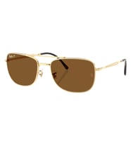 Ray-Ban RB3755 001/57 59 Polarize Erkek Güneş Gözlüğü (Altın)