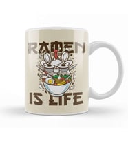 Ramen Is Life Kupa Bardak Porselen