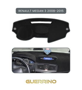 RENAULT Megan 3 (2008-2015)TORPİDO KORUMA HALISI GRİ KENAR