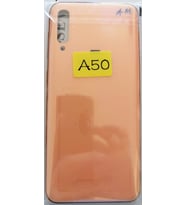 Samsung Galaxy A50 Uyumlu Kasa Turuncu - YAN TUŞLAR DAHİL