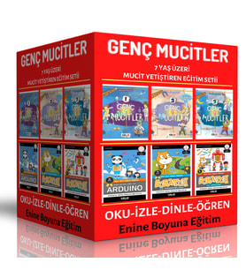 Genç Mucitler Eğitim Seti (6 Süper Kitap)