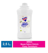 Birka Beyaz Sabun Kokulu Yüzey Temizleyici 6 Adet X 2,5 L.