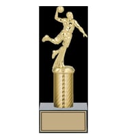 ODAK KUPA - Figürlü Kupalar - Hentbol Figürlü Kupalar FG-007 C - 26 cm