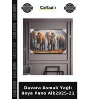 Özel Üretim Duvar Dekoru Sanatsal Tablo Ev Aksesuarı Duvara Asmalı Yağlı Boya Pano Alk2925-21