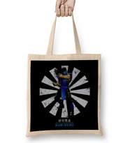 Sub Zero Retro Japanese Mortal Kombat Bez Çanta Uzun Saplı