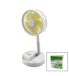 MASA ÜSTÜ VANTİLATÖR USB ŞARJIL KATLANIR FAN=13.6CM - UZAYAN AYAK=11-16CM 180 DERECE TELEFONLUKLU GS-275 GO-53-vice 00357