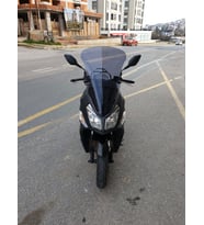 MOTOCAM SYM JET 14 200 Siperlik Ön Cam 2017-2025 Model 72cm Açıkfüme Renkli 4mm UZUN CAM