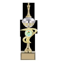 ODAK KUPA - Figürlü Kupalar - Satranç Figürlü Kupalar FG-065 C - 41 cm