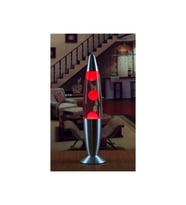 Büyük Boy Lav Lambası Lava Lamp  41 Cm (Kırmızı)