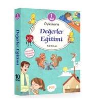 1.Sınıf Öykülerle Değerler Eğitimi 10 Kitap Yuva Yayın