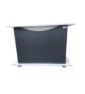 Kanki Pet 100 Cm MDF KP1004010ANT Flex Antrasit Kapaklı Akvaryum Sehpası 100x40x69 cm