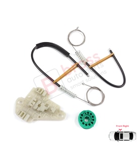 Honda City MK4 GD GE Jazz MK2 2001-2008 72210SAAJ02 İçin Ön Sağ Kapı Cam Kriko Tamir Seti