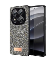 Xiaomi Redmi Note 14 Pro 5g Bright Simli Kapak - Gümüş