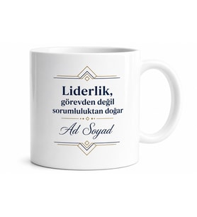 İsme Özel Müdür Yardımcısı Yazılı Kupa Bardak Hediye Özel Tasarım