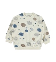 Civil Baby Gezegen Empirme 6-18 Ay Sweatshirt - Ekru