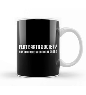 Members Around The Globe The Flat Earth Society Kupa Bardak Porselen